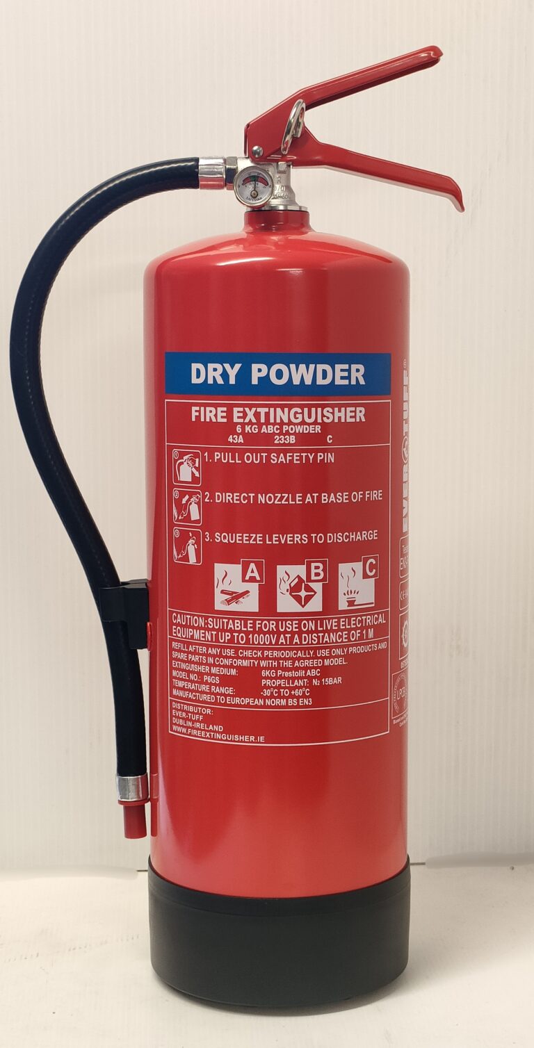 6kg Abc Dry Powder Fire Extinguisher Fire Products Direct 